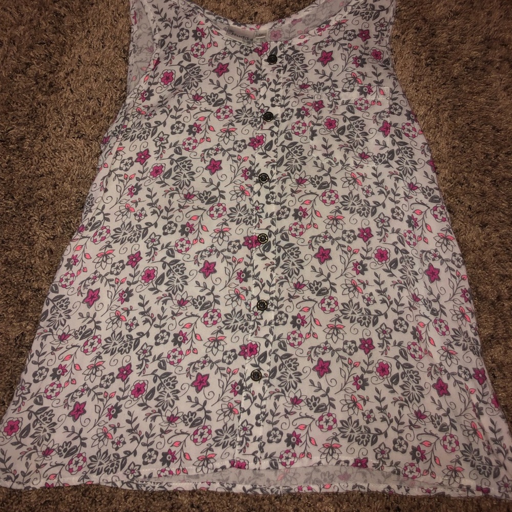 Girls Flower Shirt
